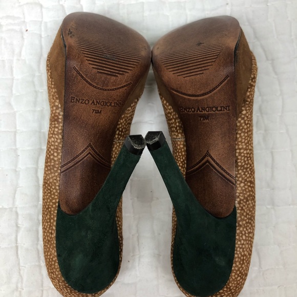 Peep Toed Heels with Emerald Heel - Picture 6 of 8